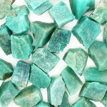 amazonite brute pierre fine minerale