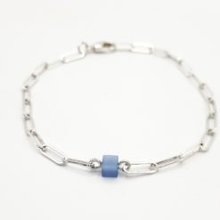 bracelet haut cube mat ciel