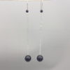 pendants d'oreilles voie lactée blue stone